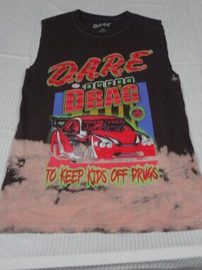 SPIDERMAN NO WAY HOME MULTIVERSE IS REAL CUT OFF SLEEVE BLACK MEDIUM T-SHIRT M58